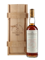 Macallan 1975 25 Year Old Anniversary Malt