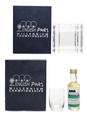 Bowls Millennium Championship Set Miniature & Glass 5cl / 40%
