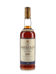 Macallan 1983 18 Year Old