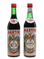 Martini Rosso Vermouth Bottled 1980s 2x75cl