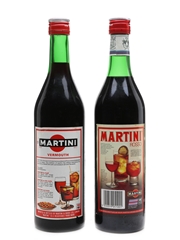 Martini Rosso Vermouth Bottled 1980s 2x75cl