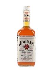 Jim Beam White Label Bottled 1980s 100cl / 40%