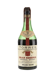 Torres 10 Year Old Gran Reserva Imperial Bottled 1980s 72cl / 39.5%