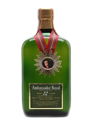 Ambassador Royal 12 Year Old Bottled 1970s - Pedro Domecq 75cl / 43%