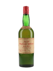 Cockburn's Fine Old Highland Whisky Bottled 1960s 75.7cl / 40%