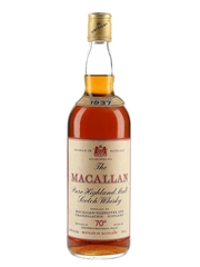 Macallan 1937 Bottled 1970s - Gordon & MacPhail 75.7cl / 40%