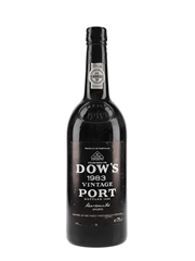 1983 Dow's Vintage Port Bottled 1985 75cl