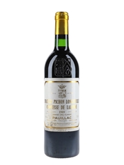 1989 Chateau Pichon Longueville Comtesse De Lalande