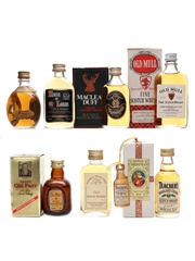 Assorted Blended Whisky Miniatures 6 x 5cl, 4cl