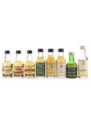 Assorted Highland and Campbeltown Single Malt Whisky
