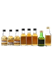 Assorted Highland and Campbeltown Single Malt Whisky  8 x 5cl