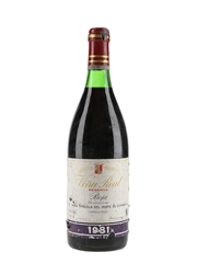1981 Vina Real Reserva Rioja