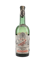 Wolfschmidt Kummel Bottled 1940s-1950s - JR Parkington 75cl / 39%
