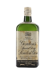 Gordon's Special Dry London Gin Spring Cap Bottled 1940s-1950s 75cl / 40%