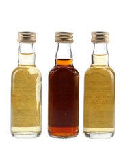 Linkwood, Royal Brackla & Bunnahabhain 1979 17 Year Old Bottled 1996 - Murray McDavid 3 x 5cl / 46%
