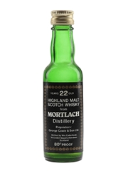 Mortlach 22 Year Old Bottled 1970s - Cadenhead's 5cl / 46%