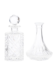 Crystal Decanter With And Without Stopper