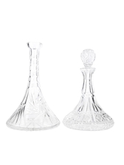 Crystal Decanters With And Without Stopper