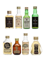 Assorted Whiskies Miniatures 8x 5cl