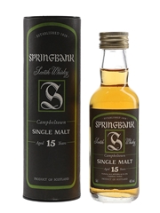 Springbank 15 Year Old