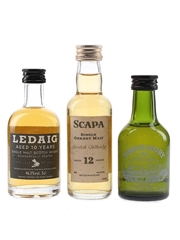 Ledaig 10 Year Old, Tobermory 10 Year Old & Scapa 12 Year Old