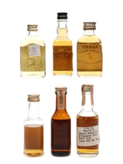 Assorted World Whiskies Miniatures 5 x 5cl, 4.7cl