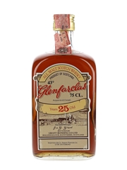 Glenfarclas 25 Year Old Bottled 1970s-1980s - Co. Import, Pinerolo 75cl / 43%