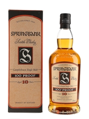 Springbank 10 Year Old 100 Proof