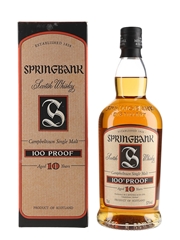 Springbank 10 Year Old 100 Proof