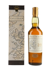 Talisker 10 Year Old Bottled 1990s - Map Label 70cl / 45.8%