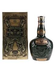 Royal Salute 21 Year Old Bottled 2000s - Green Wade Ceramic Decanter 70cl / 40%