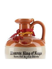 Munro's King Of Kings Bottled 1970s - Ceramic Decanter 75cl / 40%