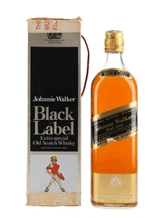 Johnnie Walker Black Label Bottled 1970s - Duty Free 75.7cl / 40%