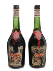 Rocher Cherry Brandy Bottled 1950s 2 x 75cl