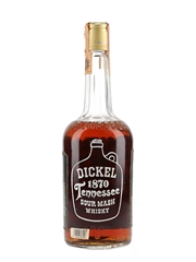 George Dickel Old No.8 Brand Bottled 1960s 75cl / 43.4%