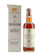 Macallan 1965 17 Year Old