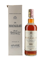 Macallan 1965 17 Year Old Bottled 1983 - Rinaldi 75cl / 43%