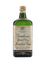 Gordon's Special Dry London Gin Bottled 1950s - Spring Cap 75cl / 40%