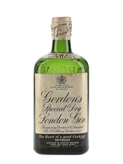 Gordon's Special Dry London Gin Bottled 1950s - Spring Cap 37.5cl / 40%