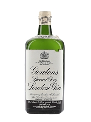 Gordon's Special Dry London Gin Bottled 1950s - Spring Cap 75cl / 40%