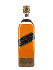 Johnnie Walker Black Label 12 Year Old Bottled 1930s 75cl
