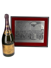 1975 Veuve Clicquot Ponsardin Brut Magnum & Etching Lloyd's Of London Commemorative Bottling - Large Format 150cl / 12%