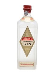 Gilbey's London Dry Gin Bottled Late 1940s - Cinzano 75cl / 46.2%