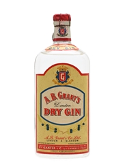 A B Grant's London Dry Gin - Spring Cap Bottled 1950s - Gancia 75cl / 43%