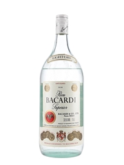 Bacardi Carta Blanca Superior Bottled 1980s - Bahamas & Trinidad 150cl / 37.5%