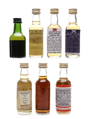 Whisky Connoisseaur Miniatures Macallan, Longmorn, D-Day, Watergate 7 x 5cl / 40%