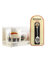 Guinness Mug, Coaster & Teaspoon