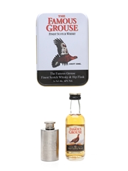 Famous Grouse & Hip Flask