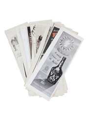 Vat 69 1949-1962 Advertising Prints 38 x 38cm x 14cm