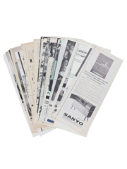 Buchanan's Black & White 1940-1964 Advertising Prints 53 x 37cm x 16cm